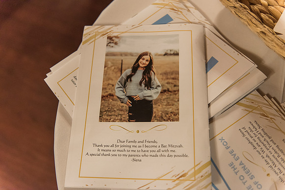Siena's Bat Mitzvah