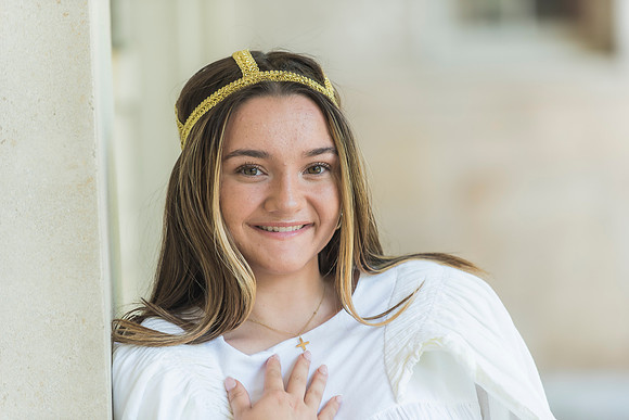 Madison's graduation portraits