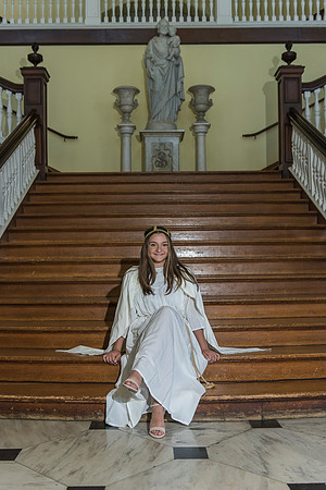 Madison's graduation portraits