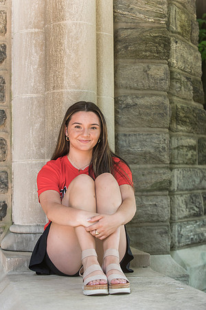 Madison's graduation portraits