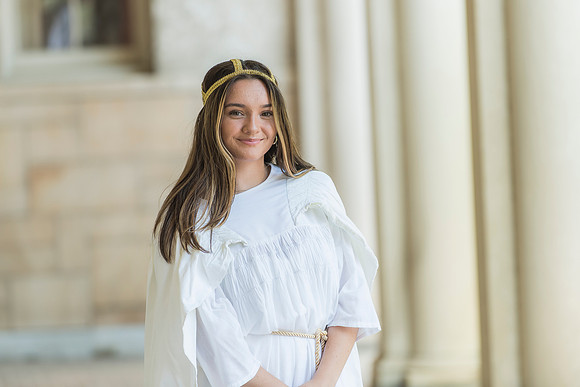 Madison's graduation portraits