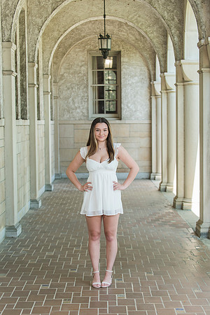 Madison's graduation portraits
