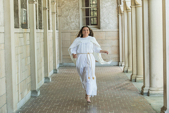 Madison's graduation portraits