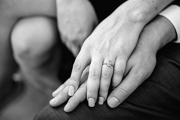 Princeton University engagement session