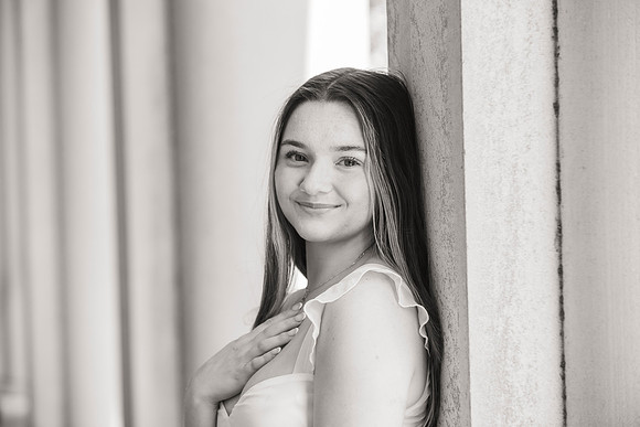 Madison's graduation portraits