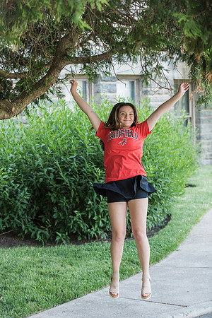 Madison's graduation portraits