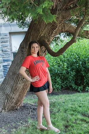 Madison's graduation portraits