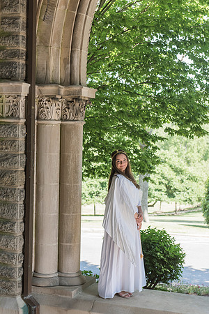 Madison's graduation portraits