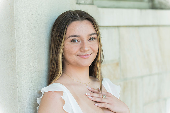 Madison's graduation portraits