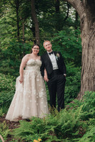 Portico Awbury Arboretum wedding