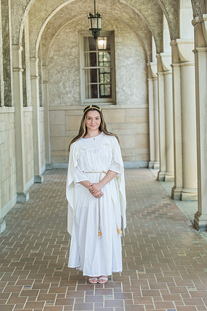 Madison's graduation portraits