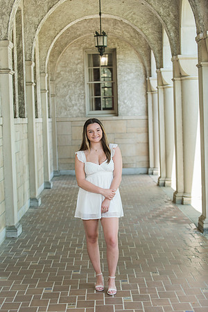 Madison's graduation portraits
