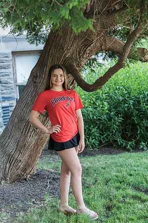 Madison's graduation portraits