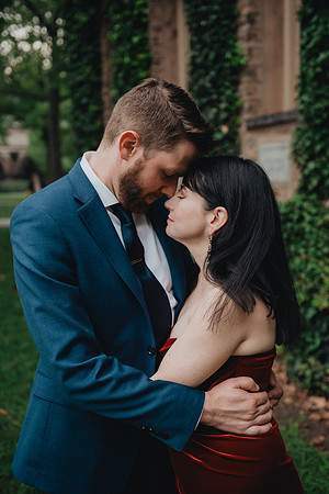 Princeton University engagement session