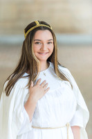 Madison's graduation portraits
