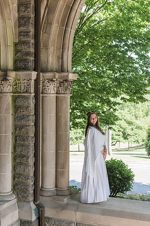 Madison's graduation portraits