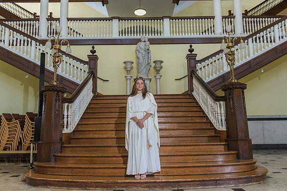 Madison's graduation portraits