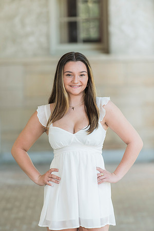 Madison's graduation portraits