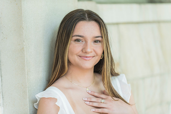 Madison's graduation portraits