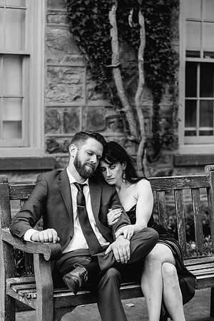 Princeton University engagement session