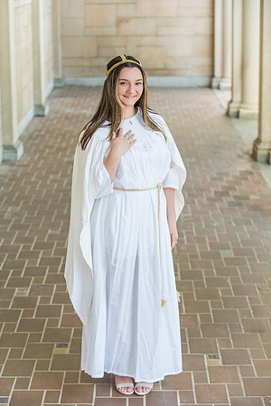 Madison's graduation portraits