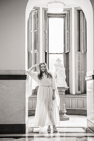 Madison's graduation portraits