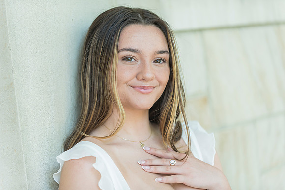 Madison's graduation portraits