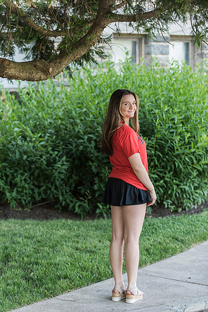 Madison's graduation portraits