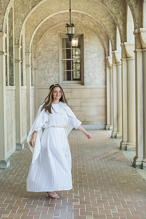 Madison's graduation portraits