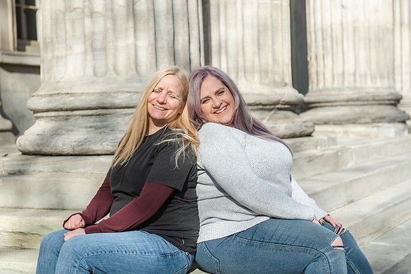 Amber and Paula