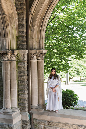 Madison's graduation portraits