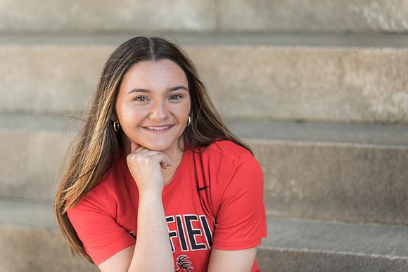 Madison's graduation portraits