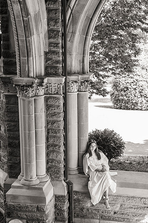 Madison's graduation portraits