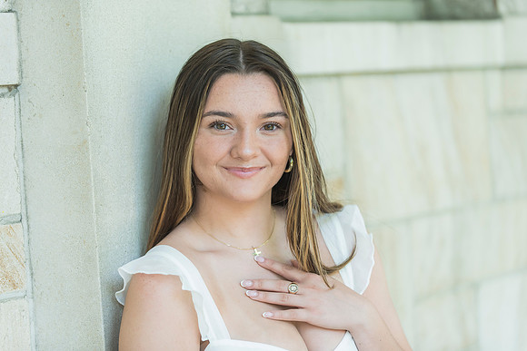Madison's graduation portraits