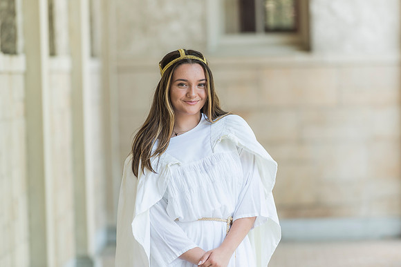 Madison's graduation portraits