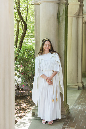 Madison's graduation portraits