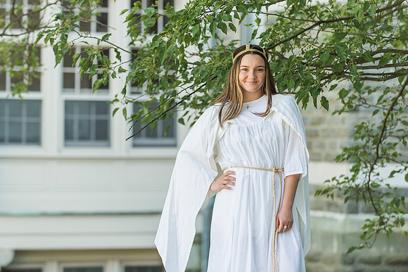 Madison's graduation portraits
