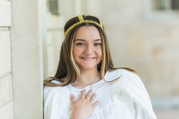 Madison's graduation portraits