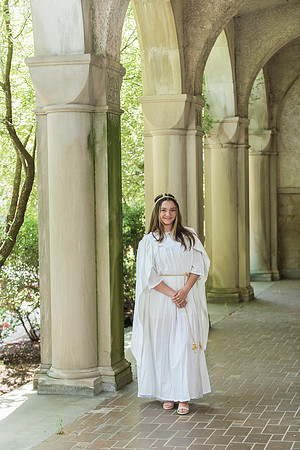 Madison's graduation portraits