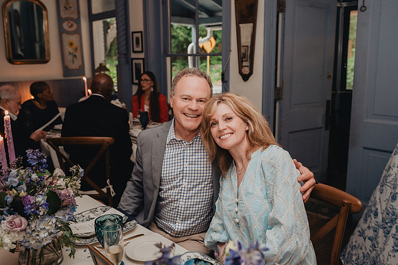 Colleen and Mark at Spring Mill Cafe