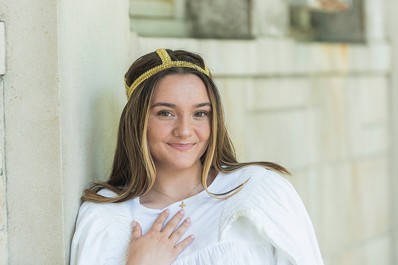 Madison's graduation portraits