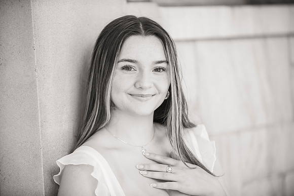 Madison's graduation portraits