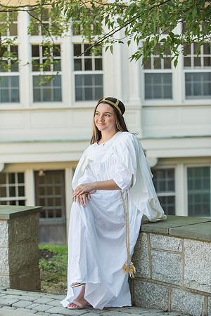 Madison's graduation portraits
