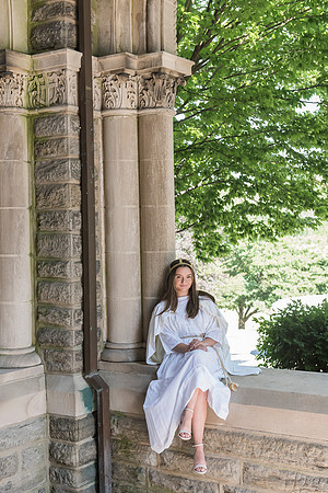 Madison's graduation portraits