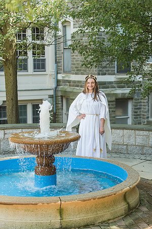 Madison's graduation portraits