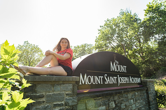 Madison's graduation portraits