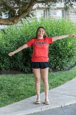 Madison's graduation portraits