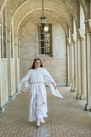 Madison's graduation portraits