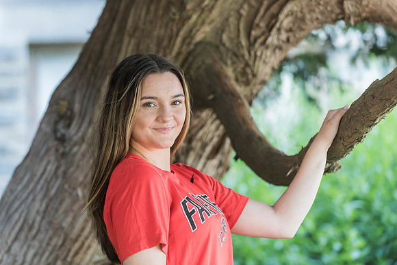 Madison's graduation portraits