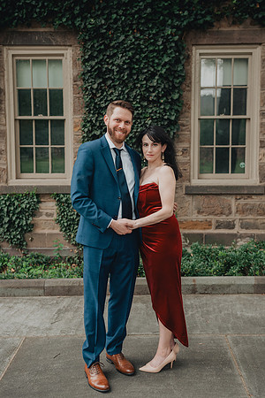 Princeton University engagement session